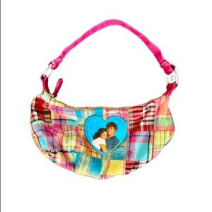 High School Musical Small Bag, Plaid, Troy & Gabriella, Original 2006, Colorful